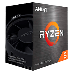 Processador AMD Ryzen 5 5600 Socket AM4 6 Core 12 Threads 3.5GHz e 4.4GHz Turbo Cache 35MB

