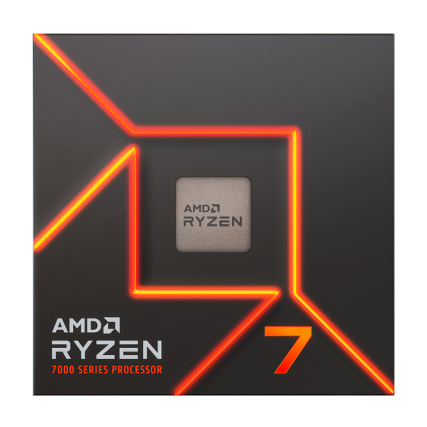 Processador AMD Ryzen 7 7700 Socket AM5 8 Core 16 Threads 3.8GHz e 5.3GHz Turbo Cache 40MB
