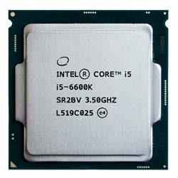 Processador Intel Core i5-6600K Pull Socket LGA 1151 4 Core 4 Threads Cache 6MB
