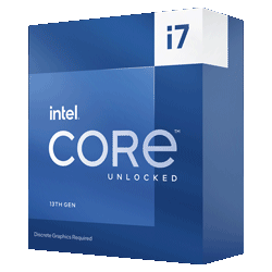 Processador Intel Core i7 13700KF 1700 / 16C/24T 30MB (K OC sem Cooler)(F sem Video)