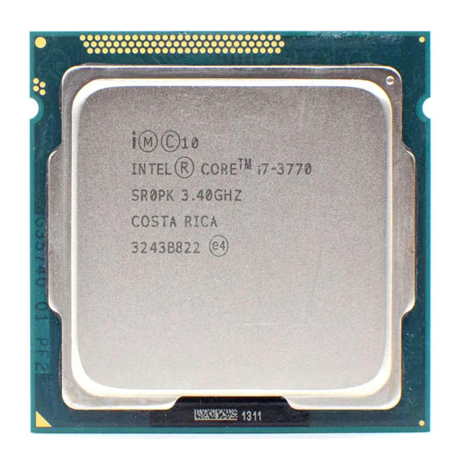 Processador Intel Core i7 3770 OEM Socket 1155 4 Cores 8 Threads 3.90 GHz 3.40 GHz Turbo Cache 8 MB

