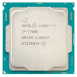 Processador Intel Core i7-7700K Pull OEM Socket 1151 4 Core 8 Threads 4.20 GHz e 4.50 GHz Cache 8MB