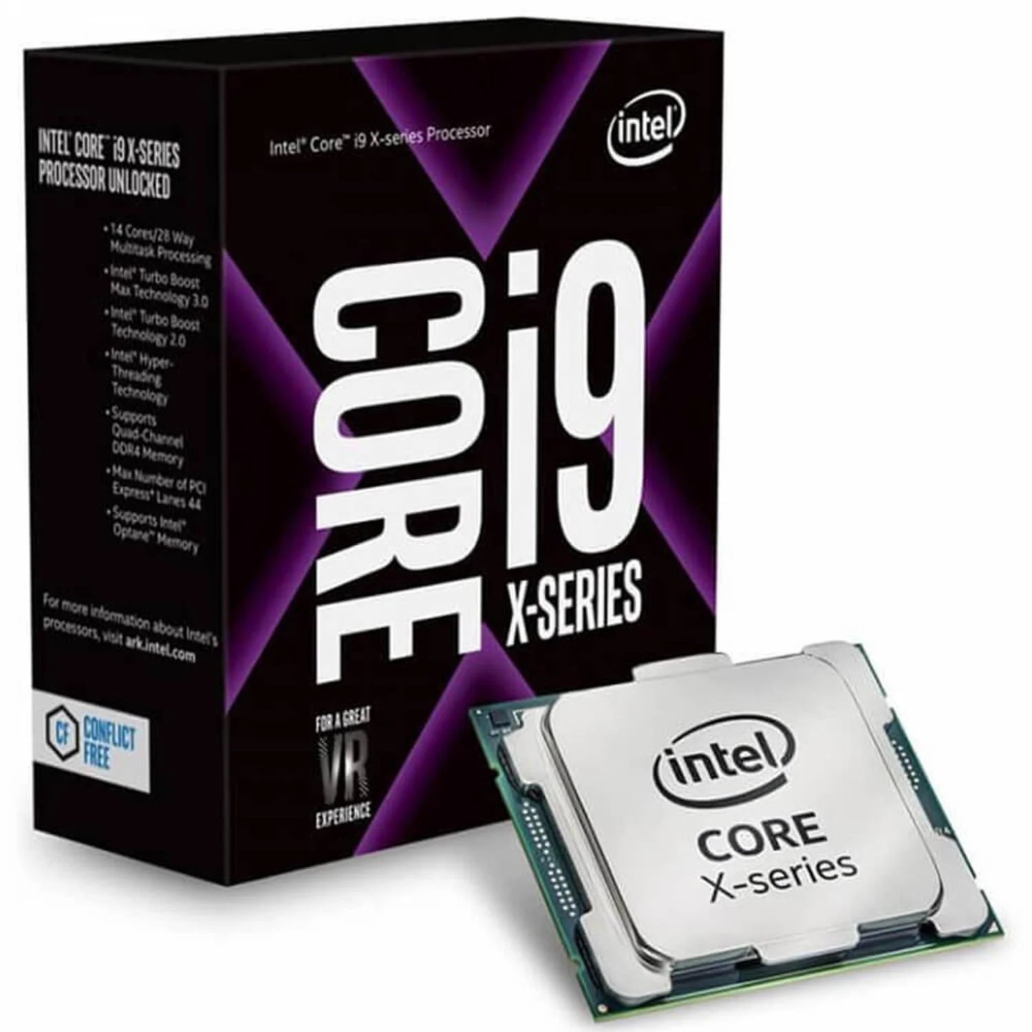 Processador Intel Core i9-10900X Socket LGA 2066 10 Core 20 Threads 3.7GHz e 4.5GHz Turbo Cache 20MB