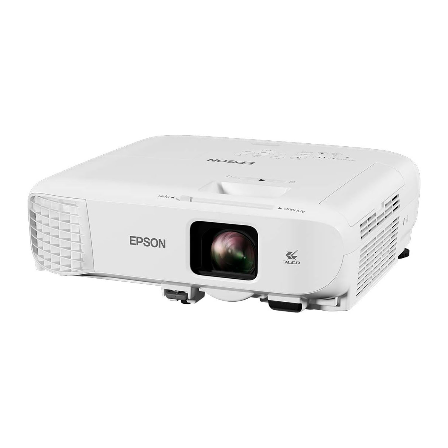 Projetor Epson X49 HDMI / VGA / USB - 3600 Lumens - Branco