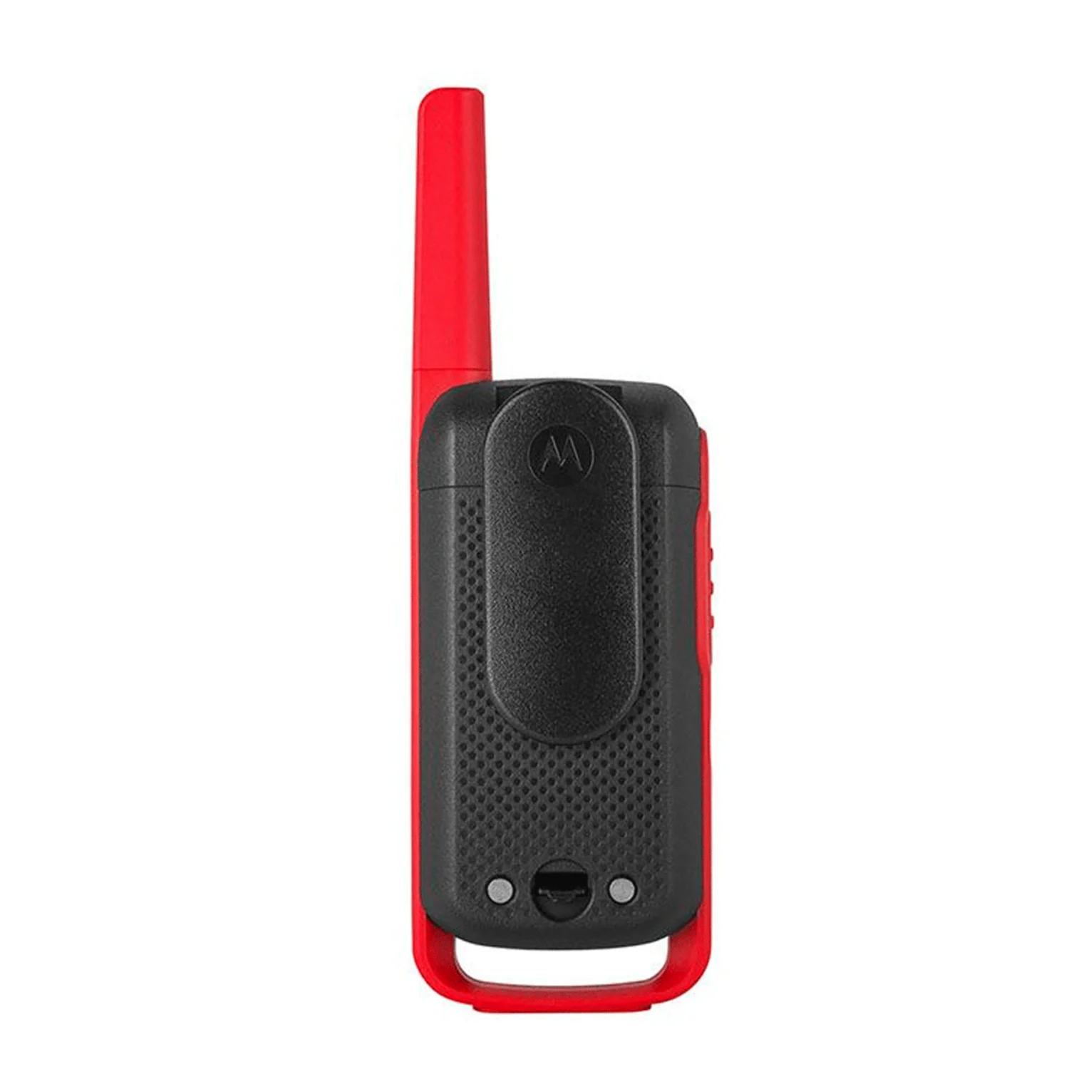 Walk Talk Motorola T-210 20MIL-32KM Carregador USB / Bivolt - Preto e vermelho