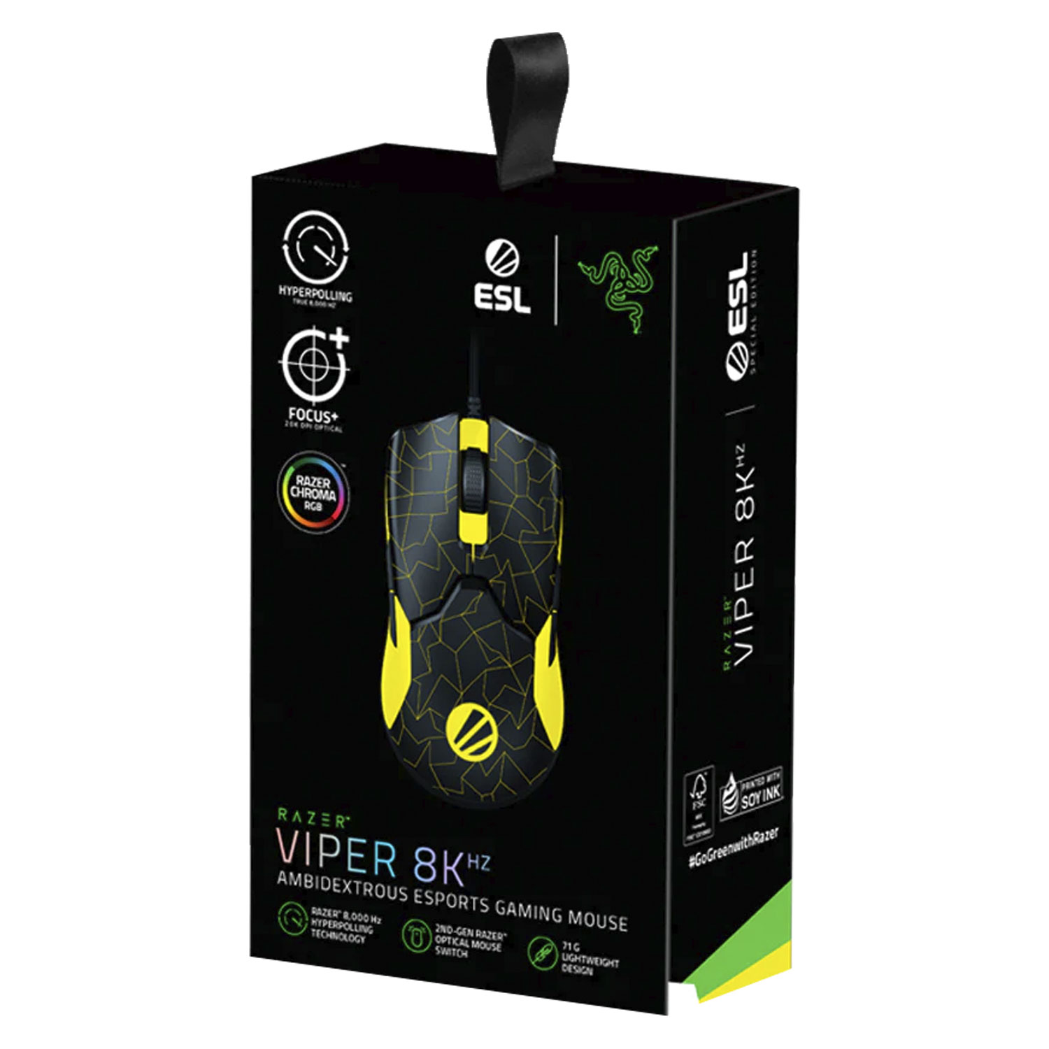 Mouse Gamer Razer Viper 8KHz - ESL Edition (RZ01-03580200-R3U1)