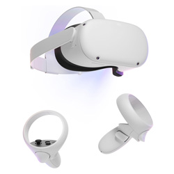 Óculos de Realidade Virtual Oculus Meta Quest 2 KW49CM 128GB (899-00182-02/00188-02)
