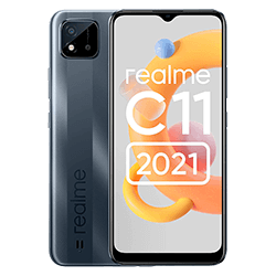Celular Realme C11 RMX3231 64GB / 4GB Ram / 4G / Dual Sim / Tela 6.5" / Câmeras 8MP e 5MP - Cinza (2021)