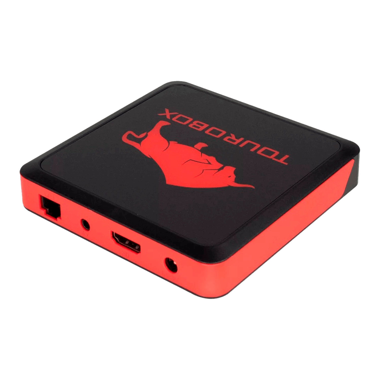 Receptor Tourobox Ultra HD 8GB 1G RAM Wi-Fi - Preto Vermelho
