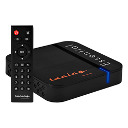 Receptor Tuning Essential-Black IPTV / VOD / WIFI / 1GB / 8GB / Android 10.0 - Preto