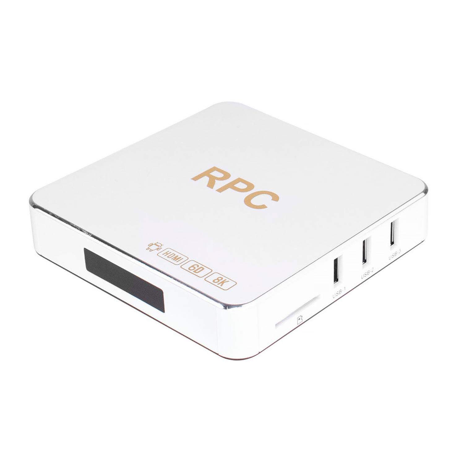 Receptor TV Box RPC 8K 512GB / 64GB RAM / Android 12.1 - Branco