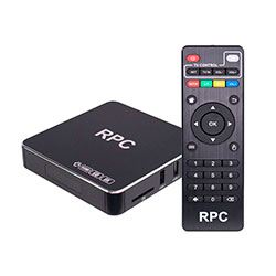 Receptor TV Box RPC 8K 512GB / 64GB RAM / Android 12.1 - Preto