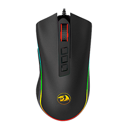 Mouse Gamer Redragon Cobra FPS M711-FPS / RGB / 24000 DPI - Preto