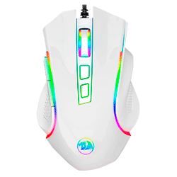 Mouse Redragon Griffin RGB Gaming - Branco (M607W)
