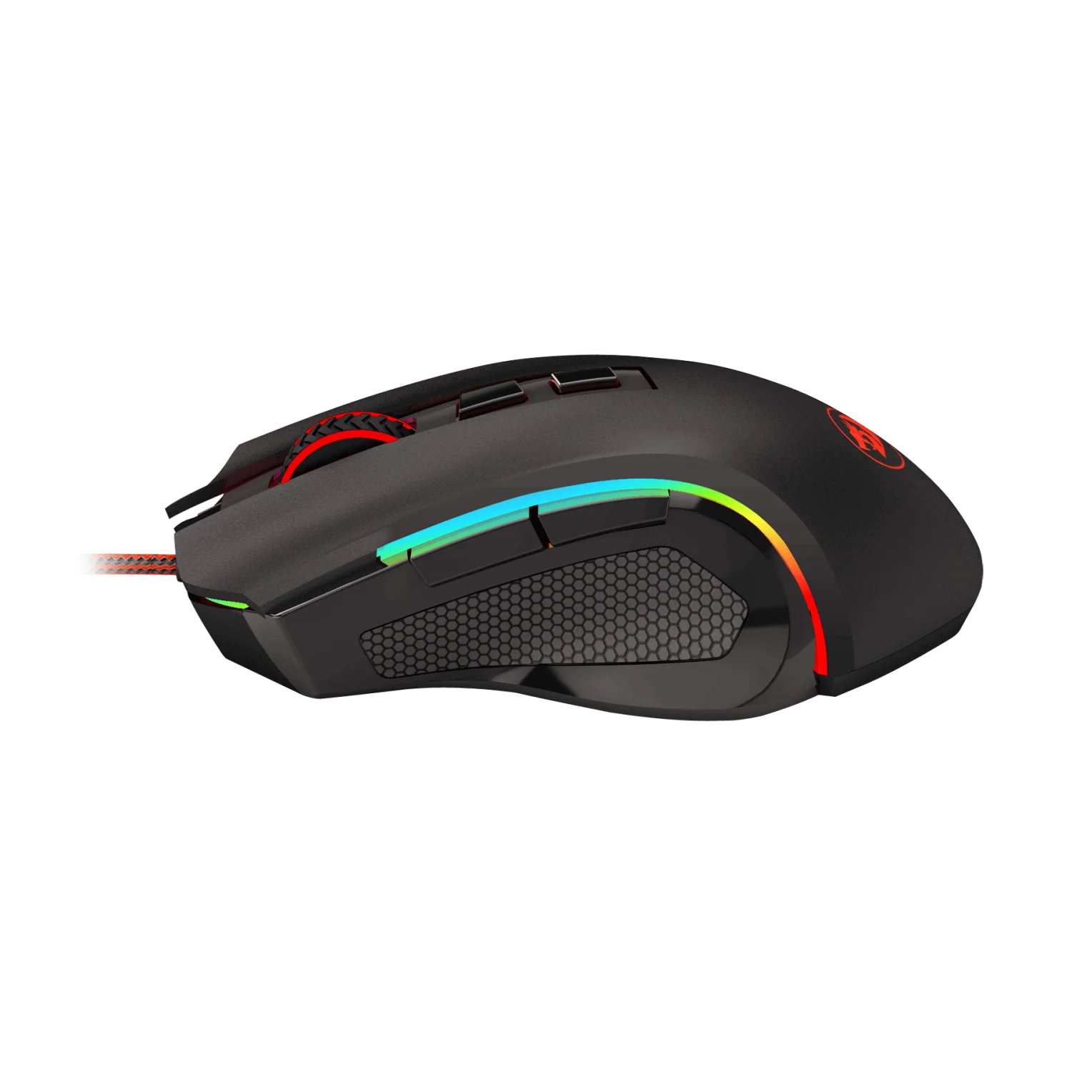 Mouse Redragon Griffin RGB Gaming - Preto (M607)