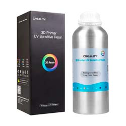 Resina para Impressora 3D Creality Low Odor 500g - Azul Transparente (Caixa Danificada)
