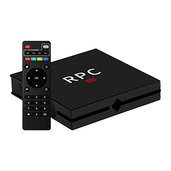 Receptor TV Box RPC 4K / 256GB / 16GB RAM / Android 11.1 - Preto