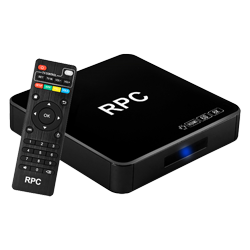 Receptor TV Box RPC 8K 128GB / 16GB RAM / Android 10.1 5G - Preto