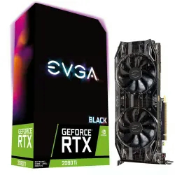 Placa de vídeo EVGA GeForce RTX 2080 TI 11GB Black Edition - (2281-KR)