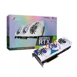Placa de Vídeo Colorful iGame GeForce RTX 3060 TI Ultra White OC 8GB