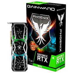 Placa de vídeo GeForce RTX-3070 Gainward Phoenix GS / 8GB - (471056224-2096)
