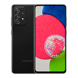 Celular Samsung A52S 128GB/ 6GB RAM/ Dual SIM / 5G / Tela 6.5''/ Câmeras 64MP + 12MP + 5MP + 5MP e 32MP - Preto (A528B)