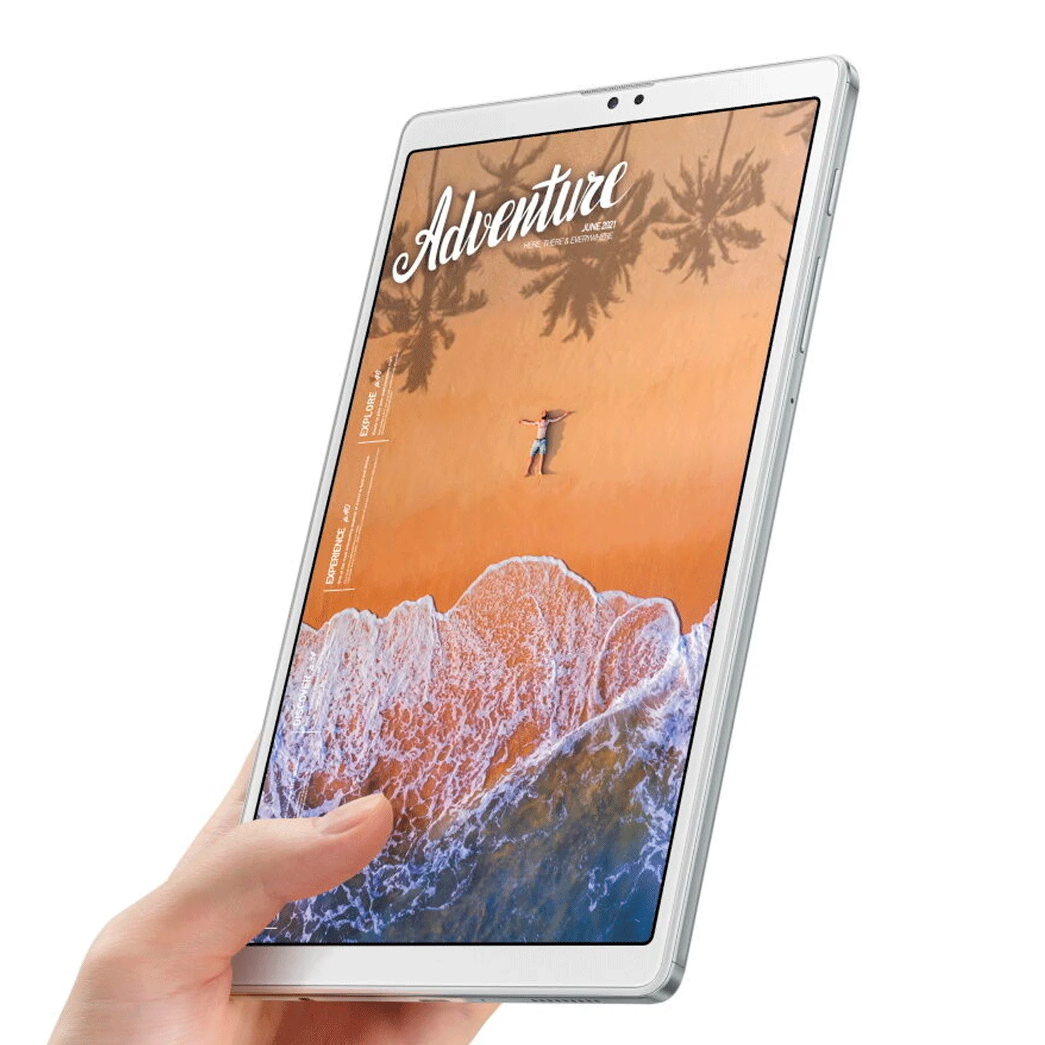 Tablet Samsung Tab A7 Lite 32GB / 3GB RAM / Tela 8.7" / 8MP + 2MP - Prata (SM-T220)