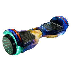 Scooter Elétrico Star Hoverboard 6.5" Bluetooth / LED 3D / Bolsa - Galaxia 
