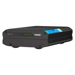 Servidor NAS Storage QNAP TS-I410X-8G-US Intel Atom x6425E 4 Baias - Preto