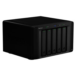 Servidor Nas Storage Synology DiskStation DX517 Expansion Unit 5 Baias - Preto