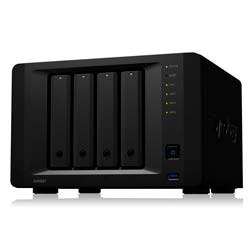 Servidor NAS Synology Deep Learning NVR DVA3221 DDR4 Intel Atom C3538 4 Baias - Preto
