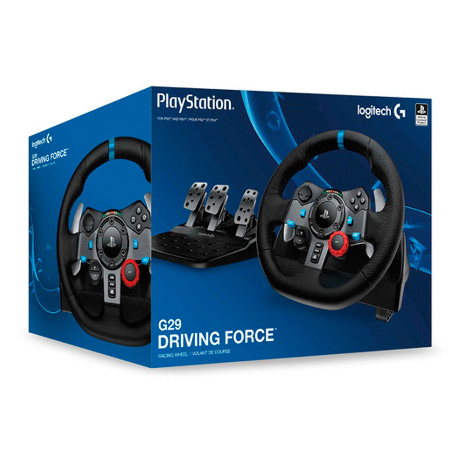 Volante Logitech G29 Driving Force / PS3 / PS4 / PS5 / PC  - (941-000111/000110)