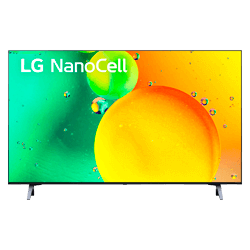 TV LG 43NANO75SQA / Ultra HD 4K / Tela 43'' / Smart / LED / Nano Cell / HDMI / USB - Preto