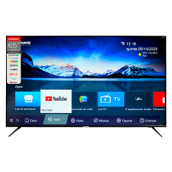 Smart TV Magnavox 65MEZ573/M1 65" Full HD Android WiFi - Preto
