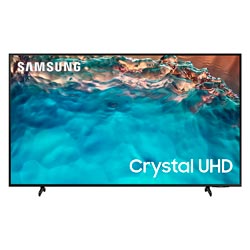 Smart TV Samsung Crystal 75CU8000 75" 4K Ultra HD HDR - Preto
