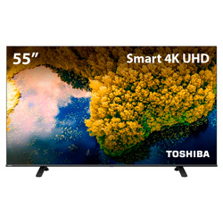 Smart TV Toshiba 55C350LS 55" 4K Ultra HD - Preto