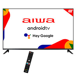 TV Aiwa AW40B4SFG Smart / Tela 40" Full HD / Wifi / HDMI / Android