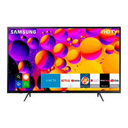 TV Samsung 43T5202 Smart TV / HDMI / Tela 43" / USB / Full HD - Preto