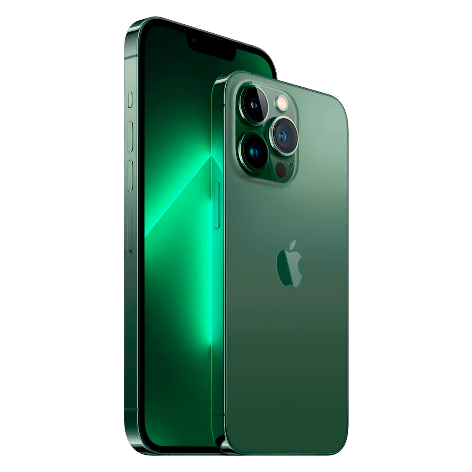 Celular Apple iPhone 13 Pro Max A2484 LL 256GB / Tela 6.7" / Câmeras de 12MP+12MP+12MP e 12MP - Alpine Green (CPO)