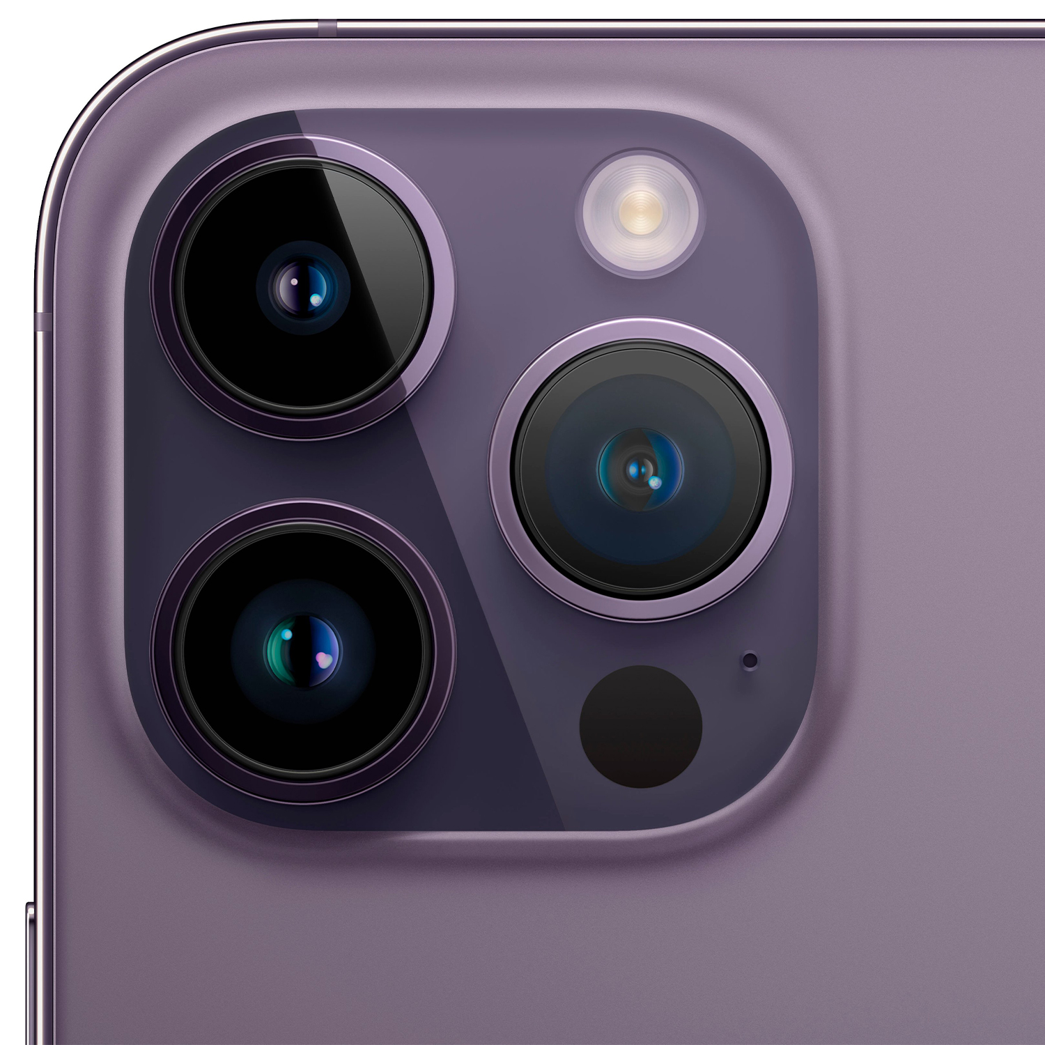 Celular Apple iPhone 14 Pro A2890 LE 256GB / 5G / Tela 6.1"/ Câmeras de 48MP+12MP+12MP e 12MP - Roxo Escuro (SIM Físico)
