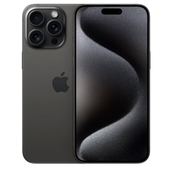 Celular Apple iPhone 15 Pro A2848 LL/A 512GB eSIM Tela 6.1" Câmera Tripla - Titânio Preto 
