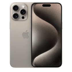 Celular Apple iPhone 15 Pro Max A2849 LL/A 256GB eSIM Tela 6.7" Câmera Tripla - Titânio Natural