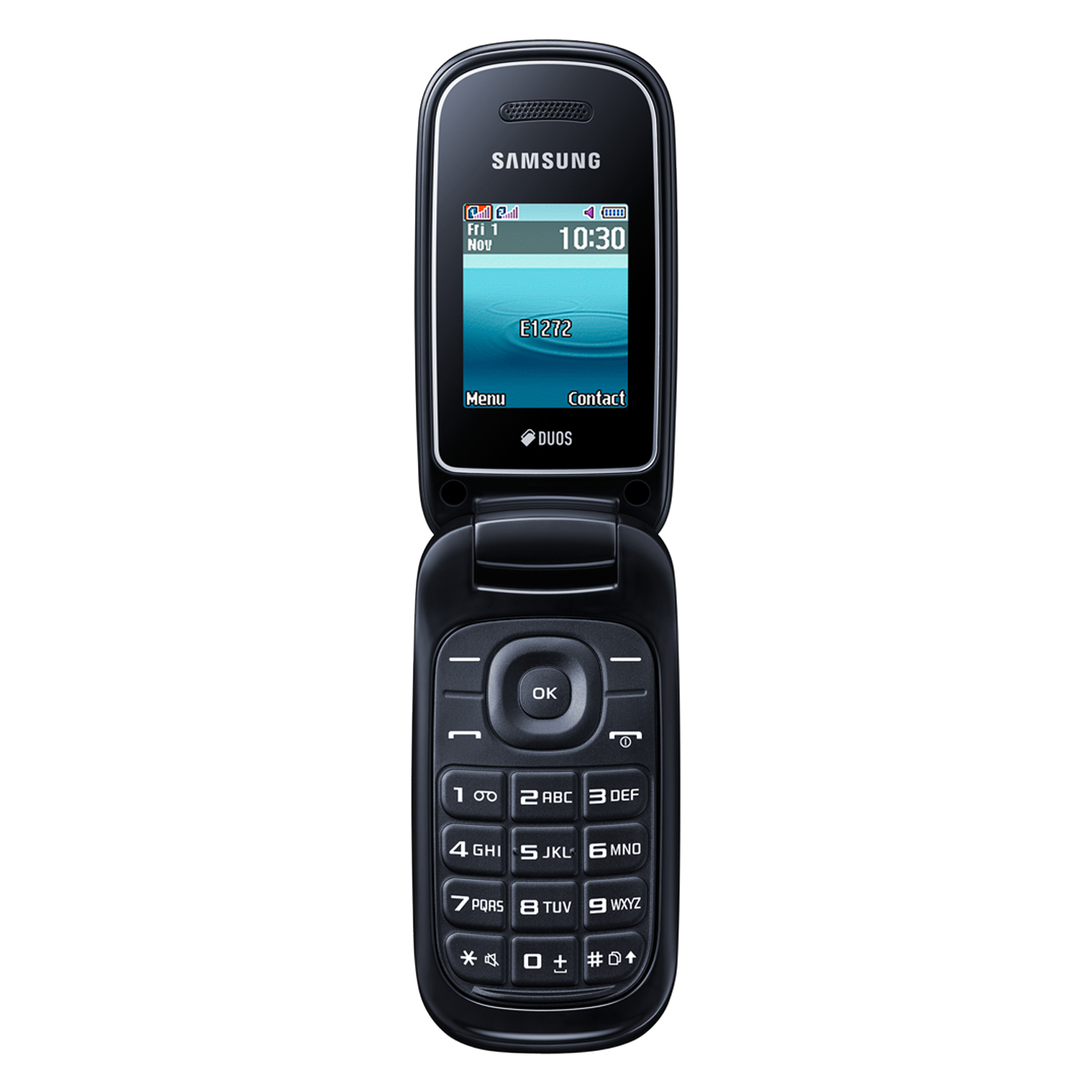 Celular Samsung GT-E1272 Flip Dual SIM 32GB Tela 2.4" - Azul