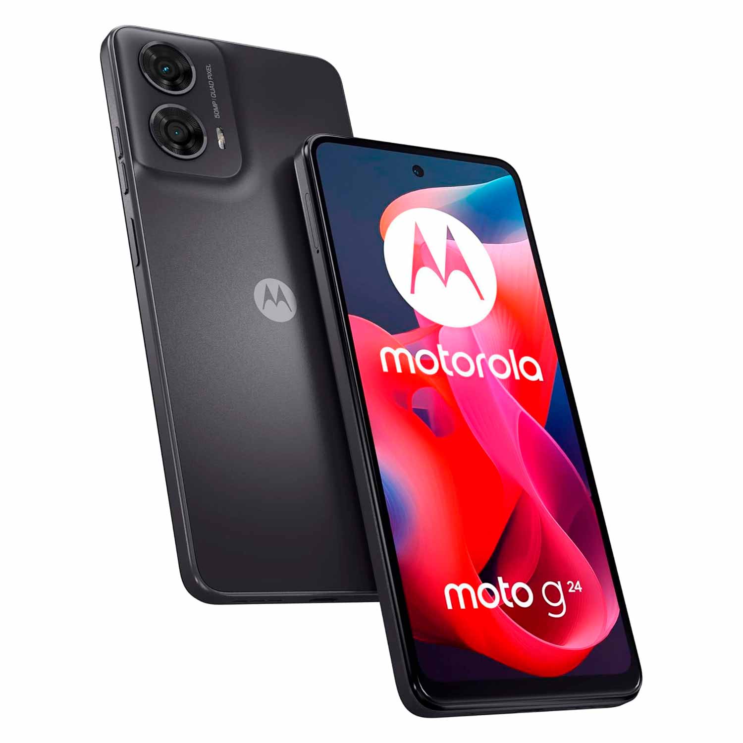 Smartphone Motorola Moto G24 XT-2423-3 128GB 4GB RAM Dual SIM Tela 6.56" - Preto