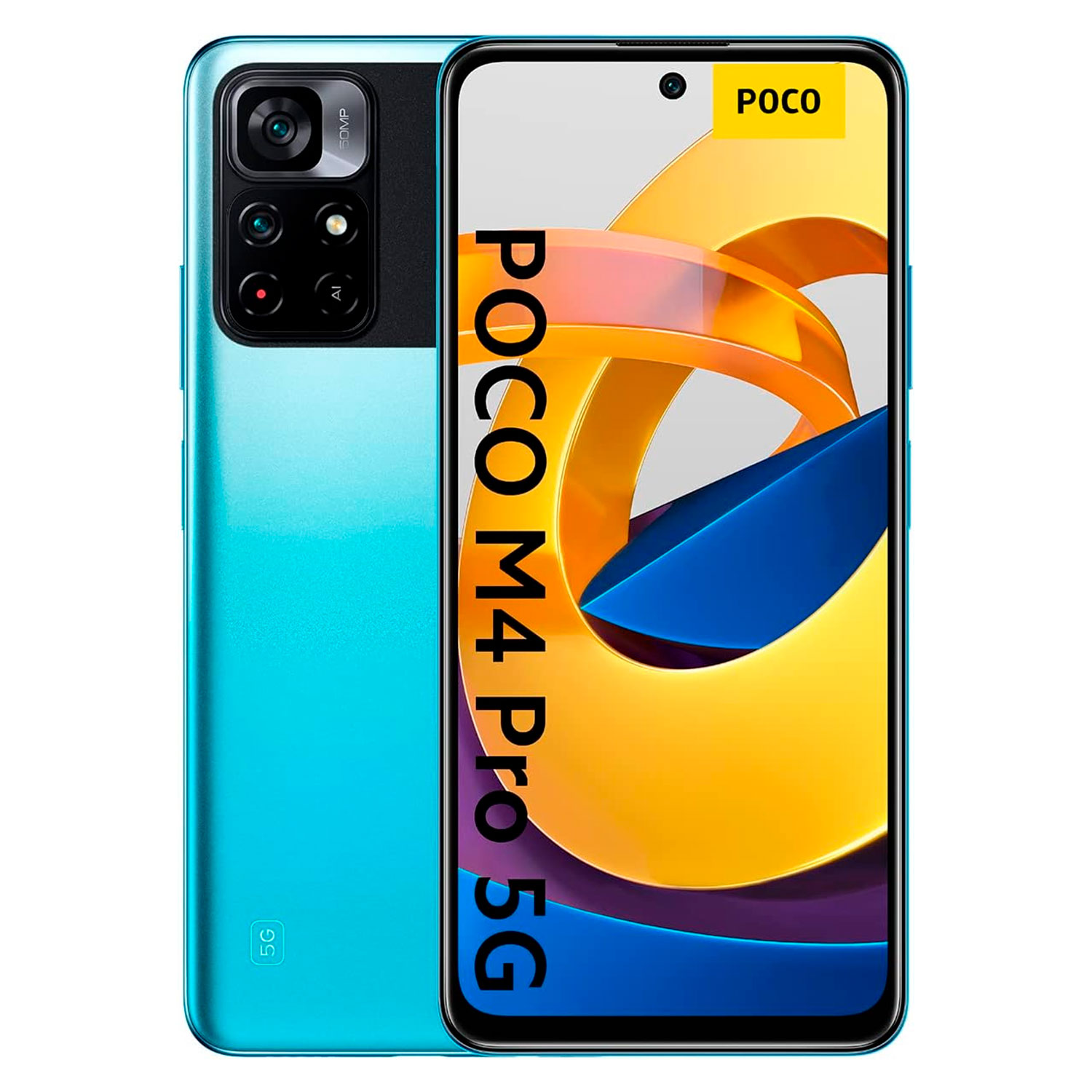 Celular Xiaomi POCO M4 PRO 5G 128GB, 6GB RAM, Dual Cámara 50MP