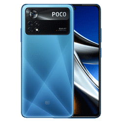 Smartphone Xiaomi Poco X4 Pro 5G Global 128GB 6GB RAM Dual SIM Tela 6.67" - Azul (Lacre Pequeno) (Caixa Danificada)