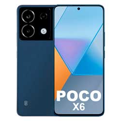 Smartphone Xiaomi Poco X6 5G Global 256GB 12GB RAM Dual SIM Tela 6.67" - Azul
