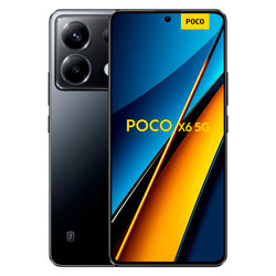 Smartphone Xiaomi Poco X6 5G Global 256GB 8GB RAM Dual SIM Tela 6.67" - Preto