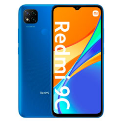 Smartphone Xiaomi Redmi 9C Global 64GB 3GB RAM Dual SIM Tela 6.53" - Azul (Lacre Pequeno) (Caixa Danificada)