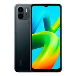 Smartphone Xiaomi Redmi A2+ Global 64GB 3GB RAM Dual SIM Tela 6.52" - Preto (Caixa Danificada) (Lacre Pequeno)	